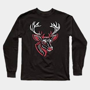 Santa's Reindeer 5 Long Sleeve T-Shirt